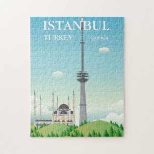 Camlica Tower Istanbul, Turkey Jigsaw Puzzle