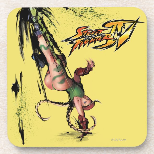 Cammy Kick Coaster (Front)