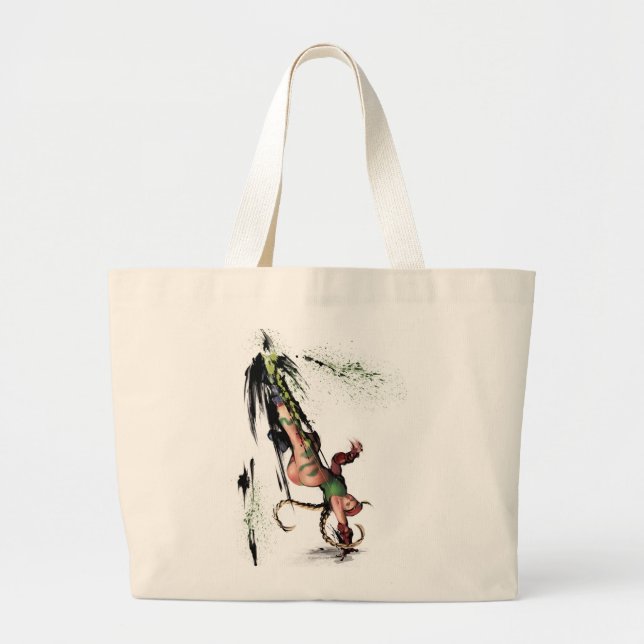 Cammy Kick Large Tote Bag (Front)