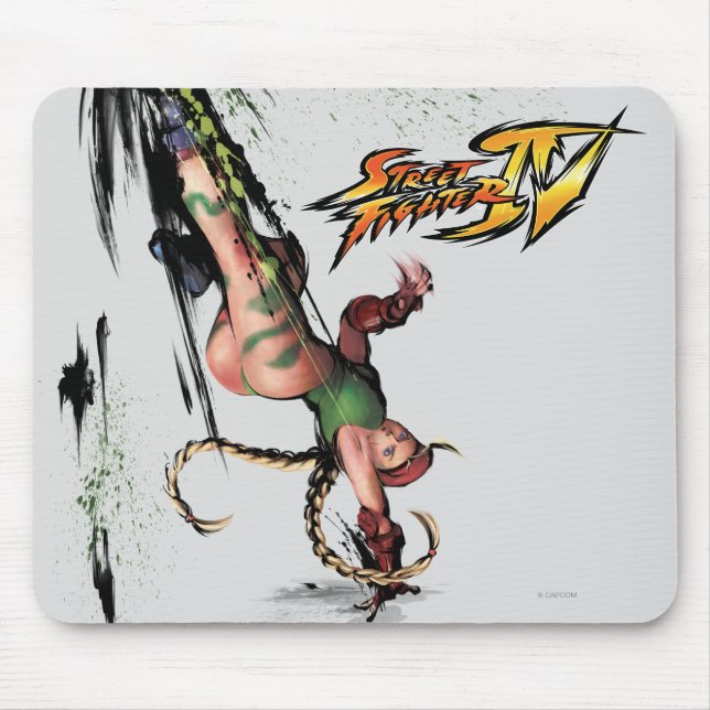 Cammy Kick Mouse Pad (Front)