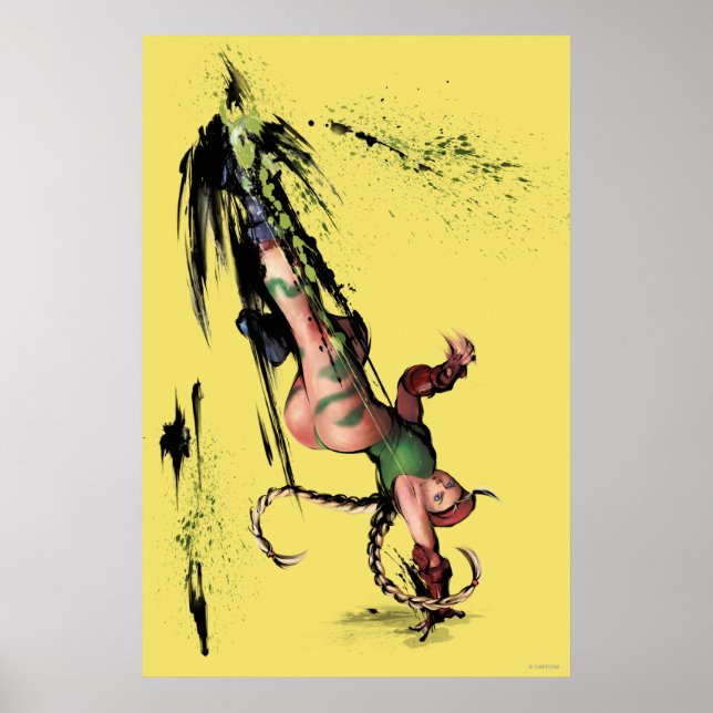 Cammy Kick Poster (Front)