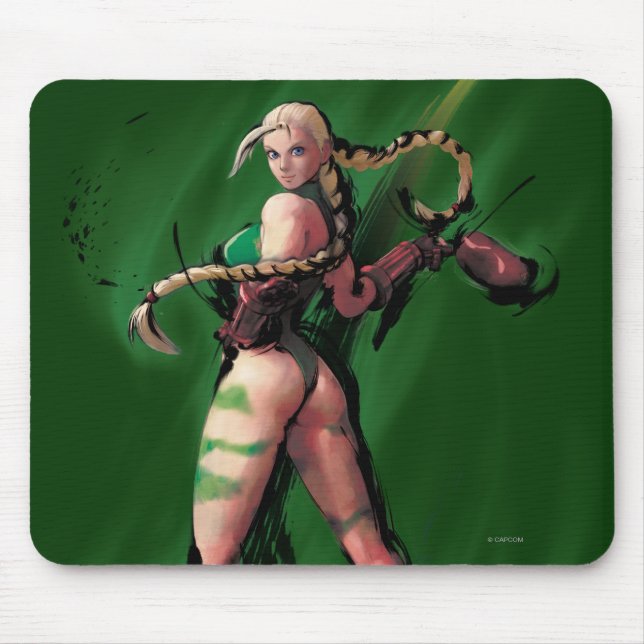 Cammy Turn Mouse Pad (Front)