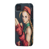 Cammy With Hand Up Case-Mate iPhone Case (Back Left)