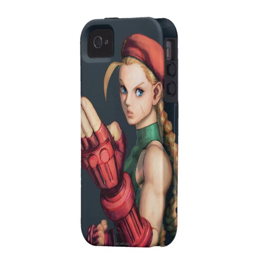 Cammy With Hand Up Case-Mate iPhone Case (Back Left)