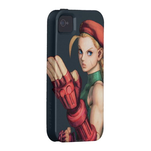 Cammy With Hand Up Case-Mate iPhone Case (Back/Right)