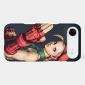 Cammy With Hand Up Case-Mate iPhone Case (Back (Horizontal))