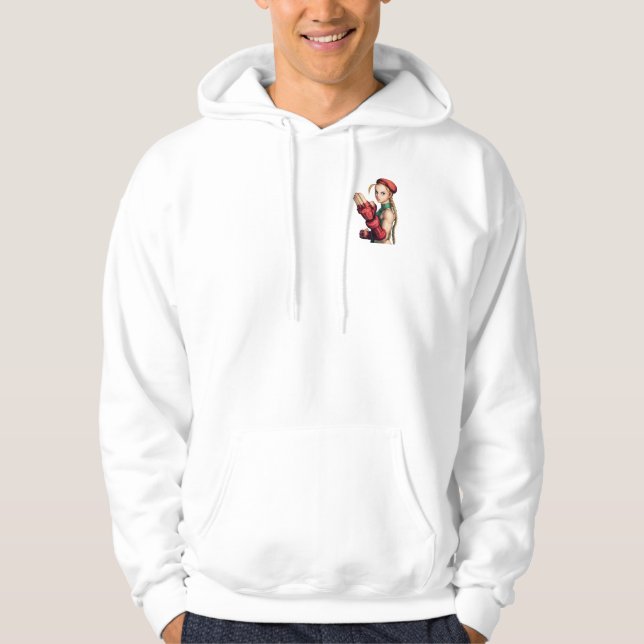 Cammy With Hand Up Hoodie (Front)