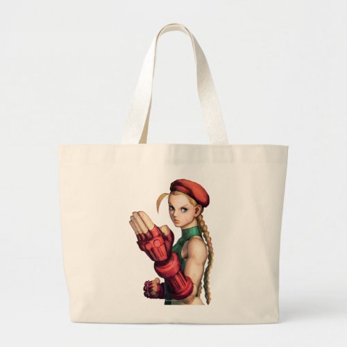 Cammy With Hand Up Large Tote Bag