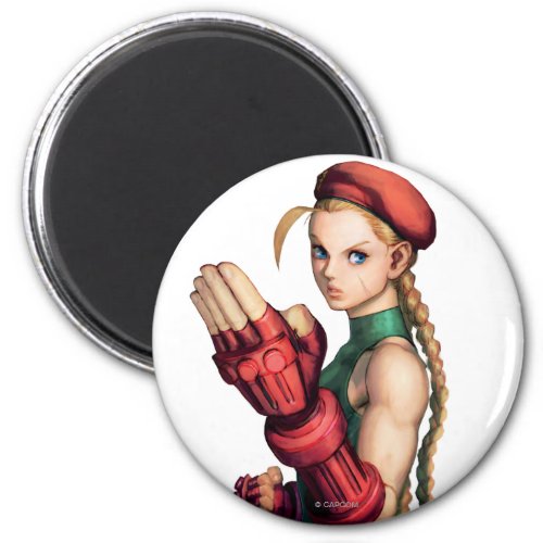 Cammy With Hand Up Magnet