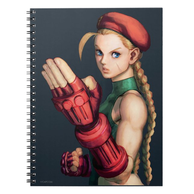 Cammy With Hand Up Notebook (Front)