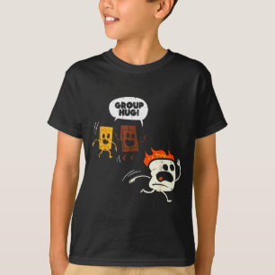 Camng Group Hug Smores Funny Marshmallow Men Women T-Shirt
