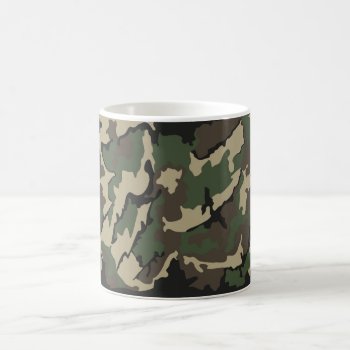 Camo  11oz Classic Mug by StormythoughtsGifts at Zazzle