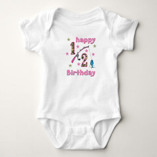 Camo 1/2 Birthday Fishing Jumper Baby Bodysuit
