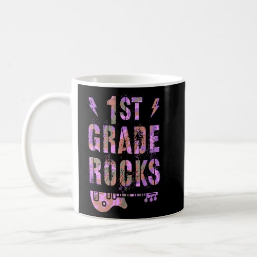 Camo 1st Grade Rocks Teacher I Teach First Gr Rock Coffee Mug