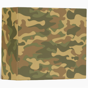 Camo 3 Ring Binder