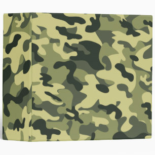 Camo 3 Ring Binder