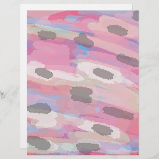 Camo Abstract Pink Pattern (Front/Back)