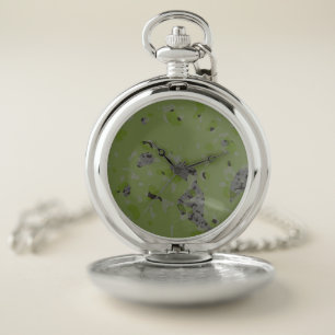 Camo Abstract Pocket Watch