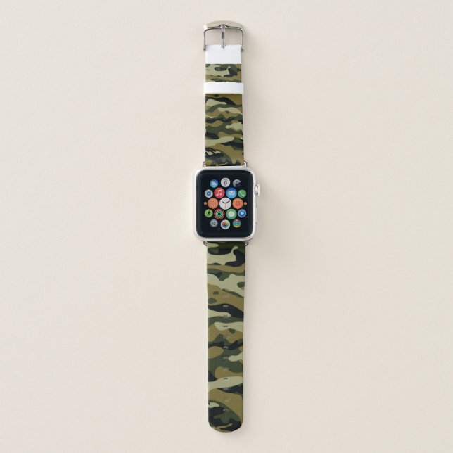 Camo Apple Watch Band (Front)
