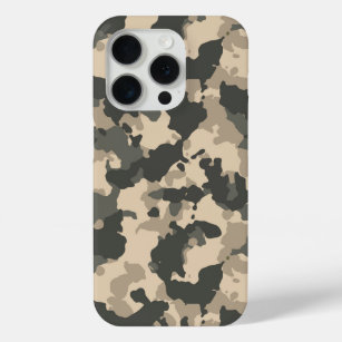 Camo Army Camouflage Green iPhone 15 Pro Case