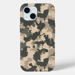 Camo Army Camouflage Green iPhone 15 Case