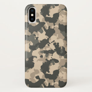 Camo Army Camouflage Green iPhone XS Case