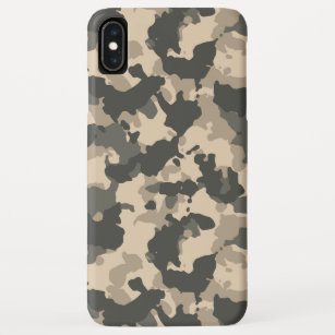 Camo Army Camouflage Green iPhone XS Max Case