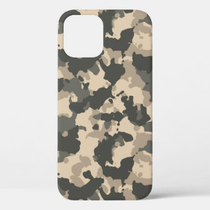 Camo Army Camouflage Green iPhone 12 Case