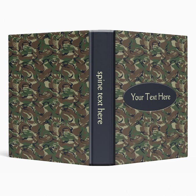 Camo army green Binder (Background)