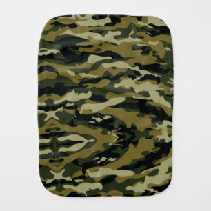 Camo Baby Burp Cloth