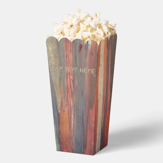 Camo Bark  Favor Boxes (Popped)