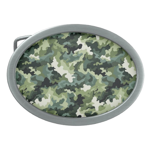 Camo Belt Buckle (Front)