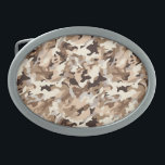 Camo Belt Buckle<br><div class="desc">Belt buckle shown in a desert camo print. 
Customize this item or buy as is.</div>
