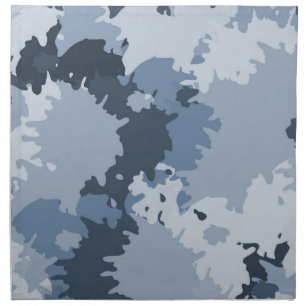 Camo Blue Napkin