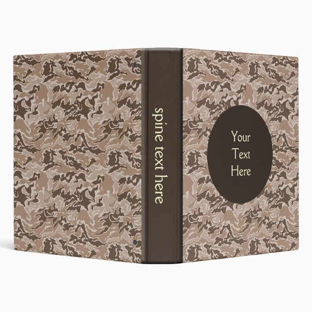 Camo brown Binder (Background)