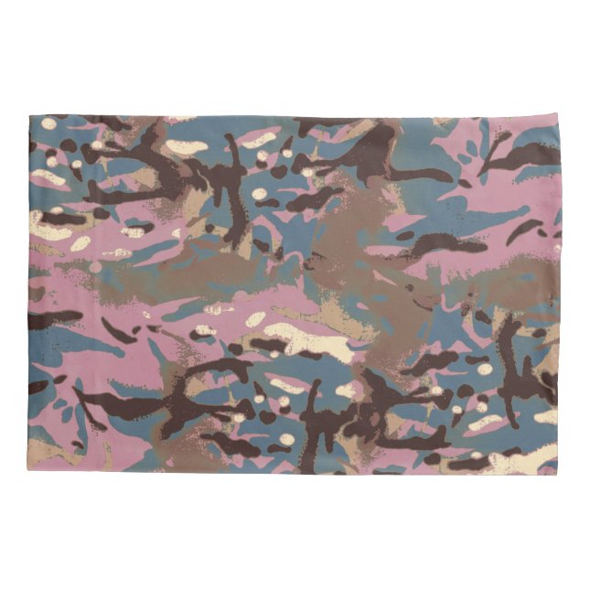 Camo Camo, double trouble! Pillowcase (Back)