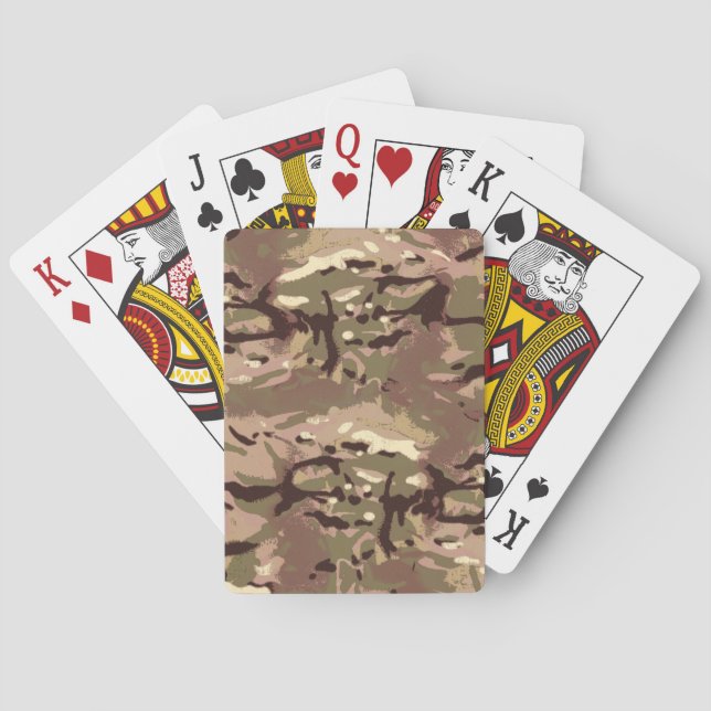 Camo Camo, Wherefore Art Thou? LIDJ Design. Poker Cards (Back)