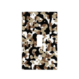 Camo Camoflauge Light Switch Plate Cover