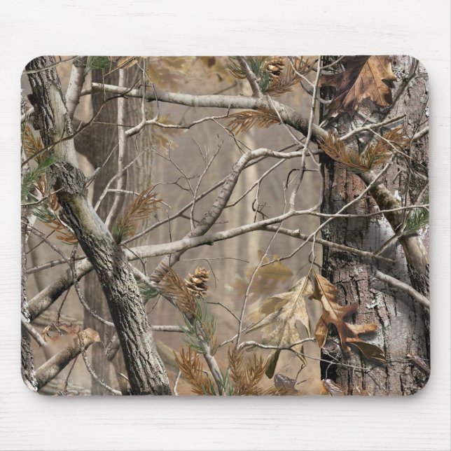 Camo Camouflage Hunting Real Tree Hunter Mouse Pad (Front)