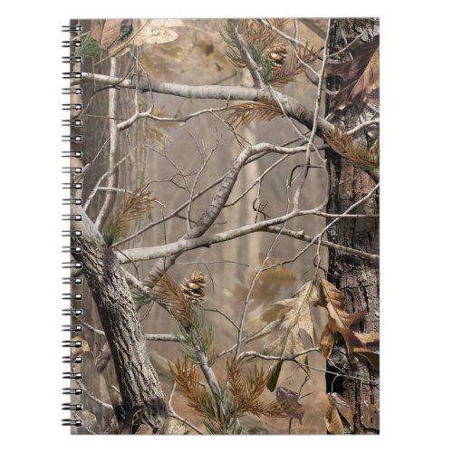 Camo Camouflage Hunting Real Tree Hunter Note Book