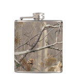 Camo Camouflage Hunting Real Tree Whiskey Flask