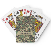 Camo camouflage pattern personalized name