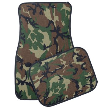 Camo Camouflage Truck Or Car Custom Floor Mats by Sturgils at Zazzle