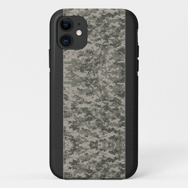 Camo & Carbon Fiber iPhone 5 Case (Back)