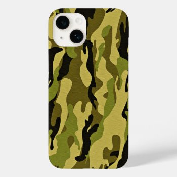 Camo Case-mate Phone Case  Apple Iphone 14 Case by MushiStore at Zazzle