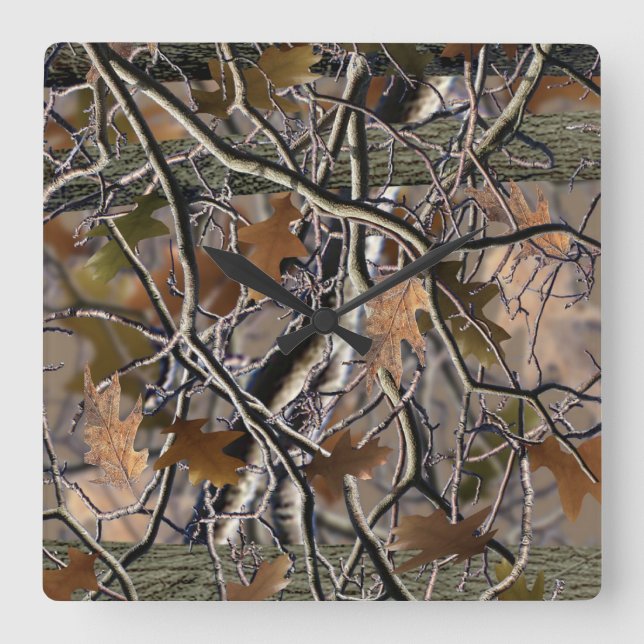 Camo Clock that blends in the house like no others (Front)