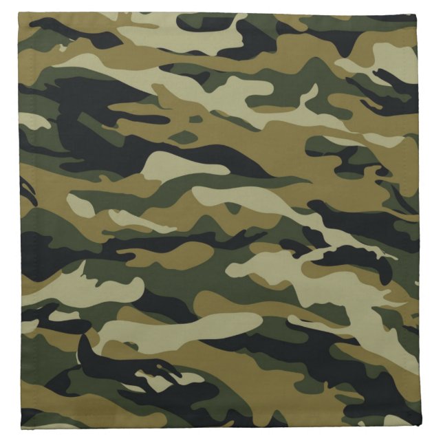 Camo Cloth Napkin (Front)