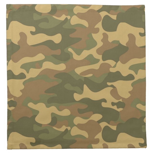 Camo Cloth Napkin (Front)