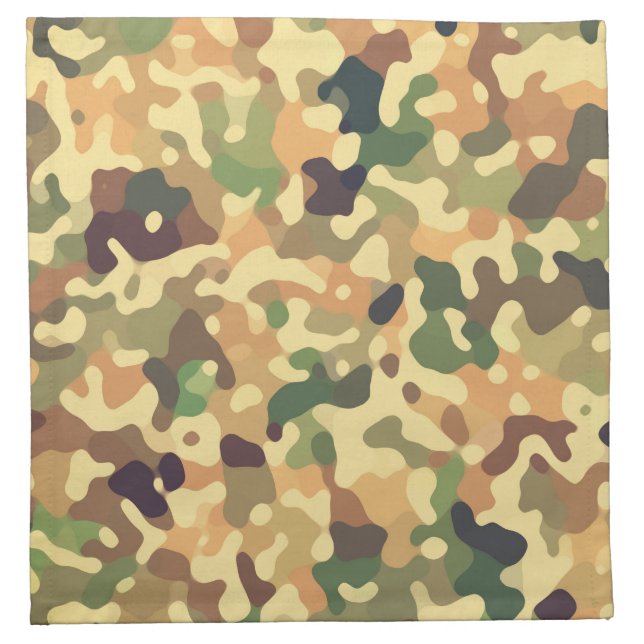 Camo Cloth Napkin (Front)