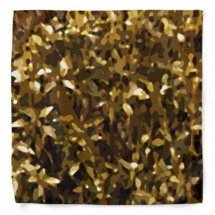 Camo Color Abstract Pattern Bandana